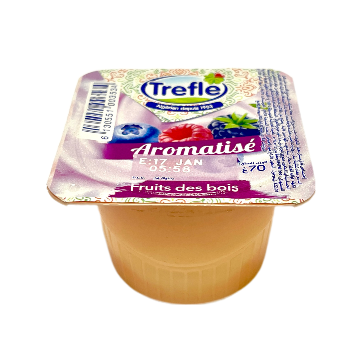 Yaourt Trefle Aromatise Fruits Des Bois 70g