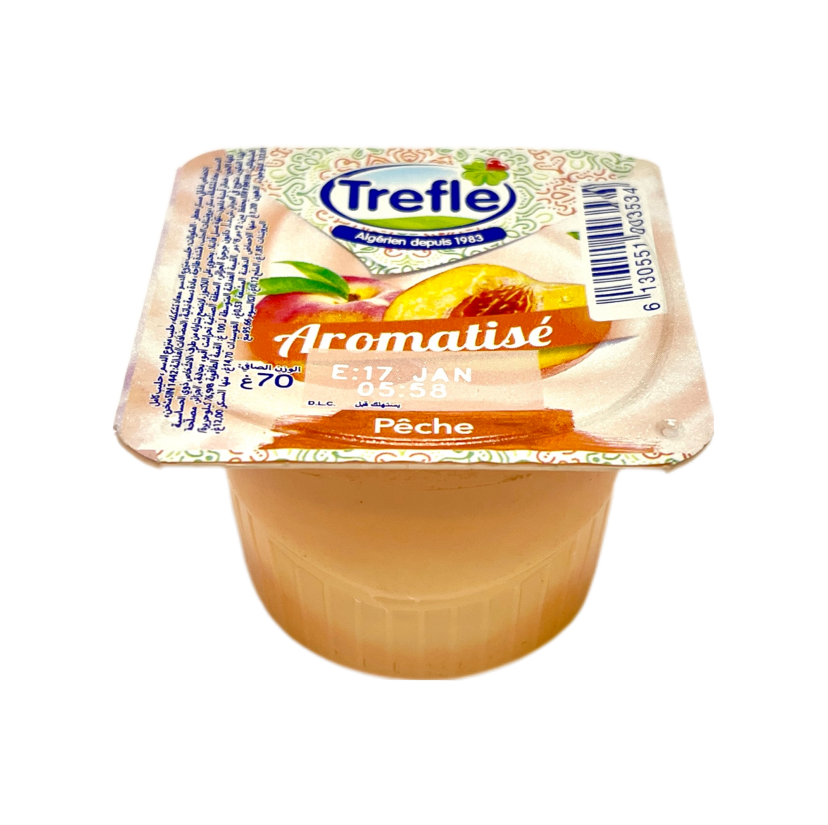 Yaourt Trefle Aromatise Pechen 70g
